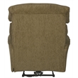 Bowery Hill Power Wall Hugger Recliner in Mocha Brown Polyester Fabric