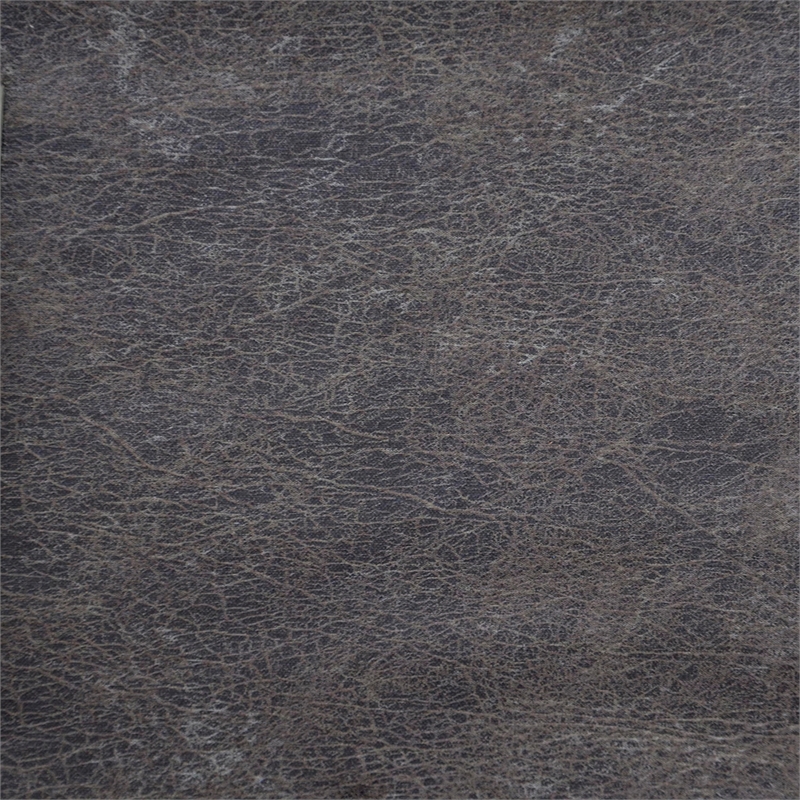 Bowery Hill Power Wall Hugger Recliner in Gray Polyester Fabric