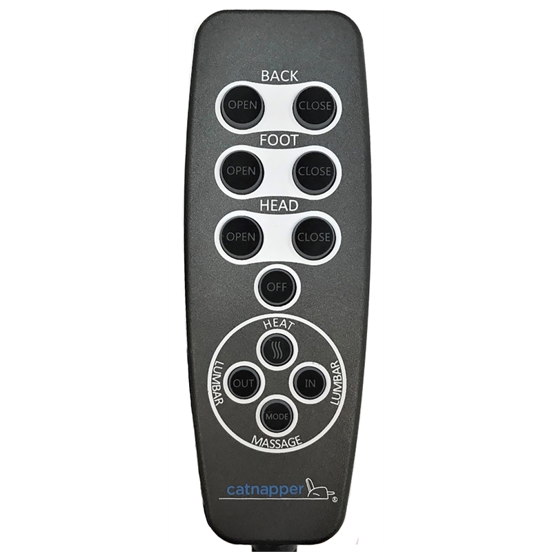 Bowery Hill Power Zero Gravity Recliner in Italian Black Leather