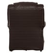 Bowery Hill Power Lift Lay-Flat Recliner with Brown Disinfectable PU Fabric