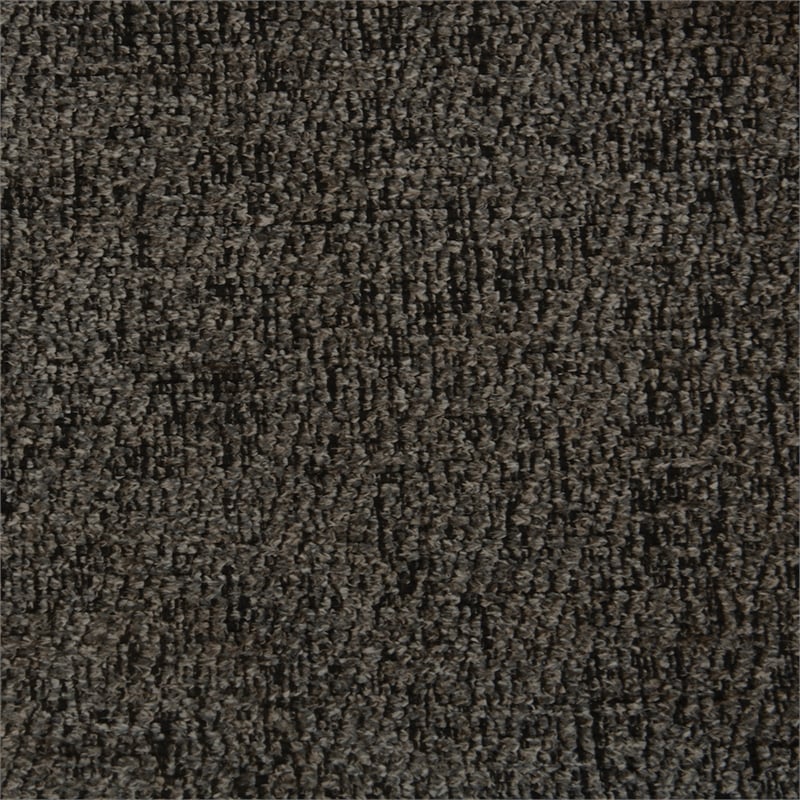 Bowery Hill Power Recliner in Soft Charcoal Gray Polyester Fabric