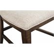 Bowery Hill Dining Side Chair with Upholstered Seat in Graphite (Set of 2)