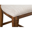 Bowery Hill Counter Chair with Upholstered Seat in Toasted Nutmeg (Set of 2)