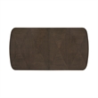 Bowery Hill Leg Dining Table in Piano Brown with 2 Extension Leaves