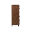 Bowery Hill Espresso Door Bedroom Chest With Jewelry Divider