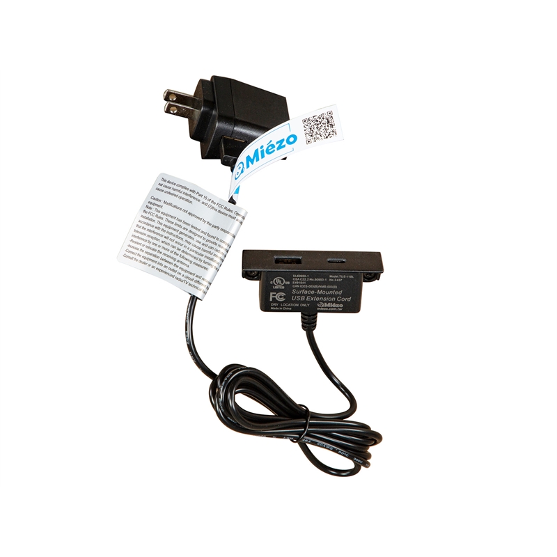 Bowery Hill Open Nightstand in Espresso With Fixed Wood Shelf