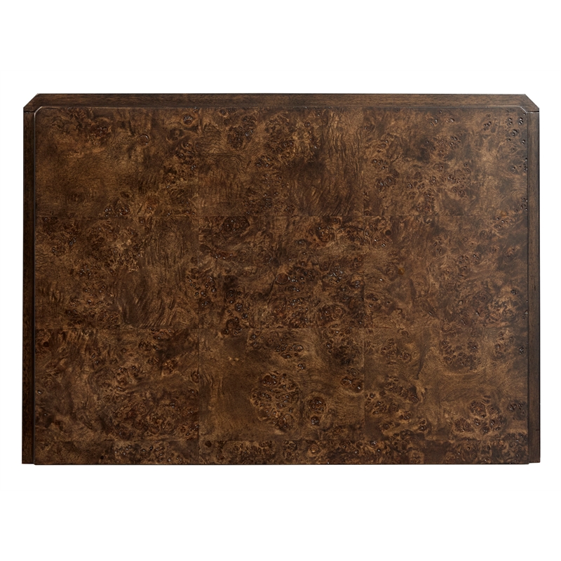 Bowery Hill 3-Drawer Nightstand in Espresso With Felt Lined Top