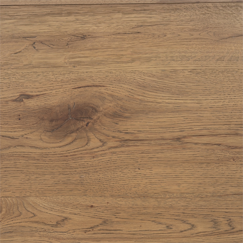 Bowery Hill Contemporary 6-Drawer Bedroom Dresser in Rustic Caramel