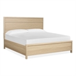 Bowery Hill Queen Panel Bed in Sandstone Beige With 800 lbs Capacity