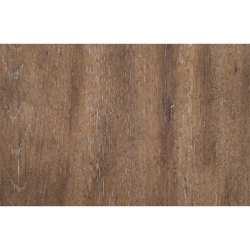 Bowery Hill 6-Drawer Dresser With Landscape Mirror in Florentine Walnut