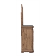 Bowery Hill 6-Drawer Dresser With Landscape Mirror in Florentine Walnut