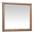 Bowery Hill 6-Drawer Dresser With Landscape Mirror in Florentine Walnut