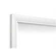 Bowery Hill 6-Drawer Dresser With Landscape Mirror in Whisper White