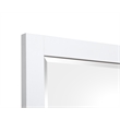 Bowery Hill 6-Drawer Dresser With Portrait Mirror in White Whisp and Sand