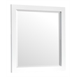 Bowery Hill 8-Drawer Chesser With Portrait Mirror in White Whisp and Sand