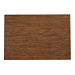 Bowery Hill Open Nightstand With Felt-Lined Drawer in Russet