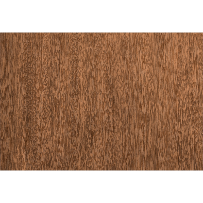 Bowery Hill Contemporary Queen Upholstered Panel Bed in Russet