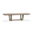 Bowery Hill Extendable Trestle Dining Table 90