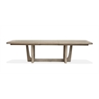 Bowery Hill Extendable Trestle Dining Table 90