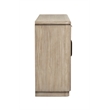 Bowery Hill Server With 2 Drawers and 4 Doors in Dorian Grey