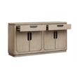Bowery Hill Server With 2 Drawers and 4 Doors in Dorian Grey