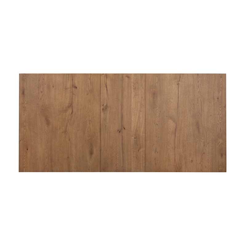 Bowery Hill Extendable Trestle Dining Table 66