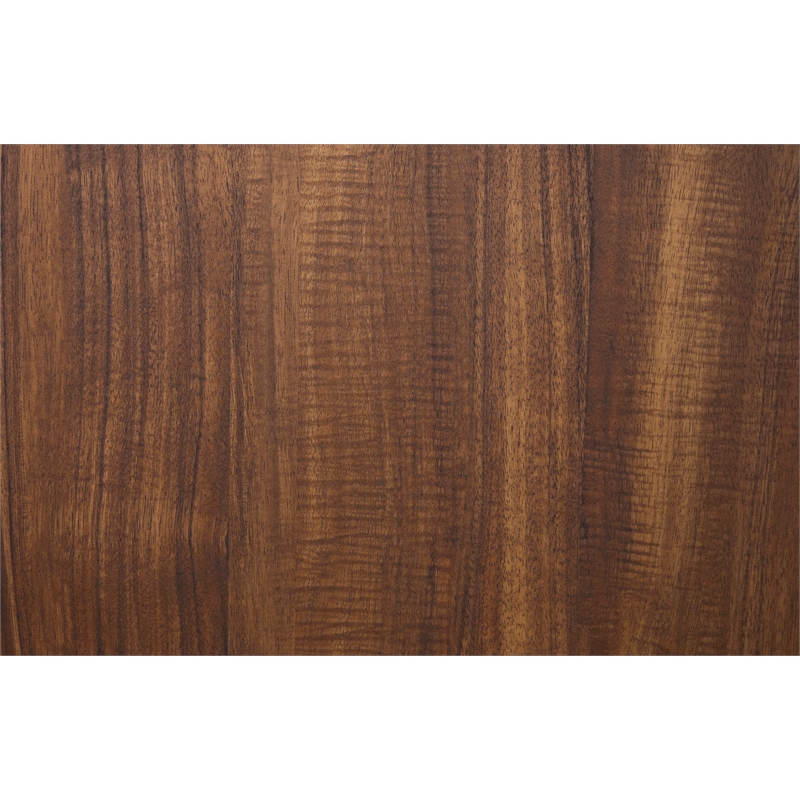 Bowery Hill Industrial 6-Drawer Dresser With Mirror in Tavern Brown