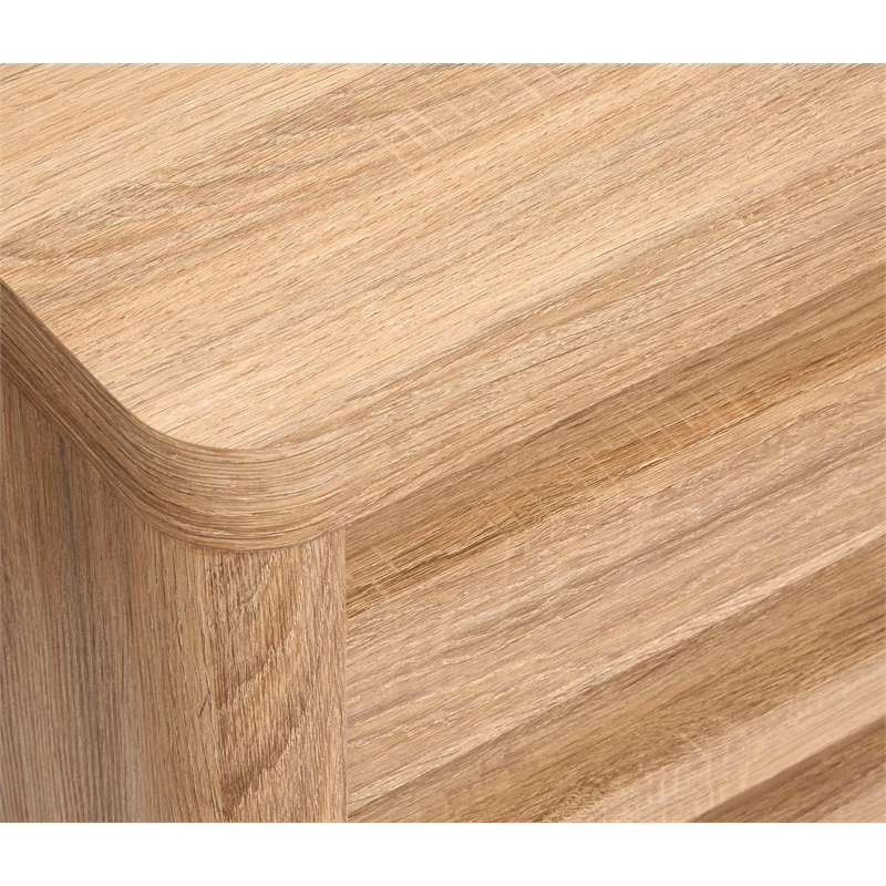 Bowery Hill Transitional 6-Drawer Dresser in Provincial Brown