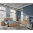 Bowery Hill Transitional 6-Drawer Dresser in Provincial Brown