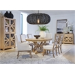 Bowery Hill Traditional Glass Door Buffet With Wine Storage in Honey Maple