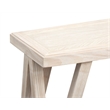 Bowery Hill Contemporary Casual Round Cocktail Table in Coconut Cream