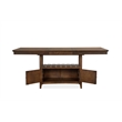 Bowery Hill Counter Dining Table in Toasted Nutmeg with Extension Leaf