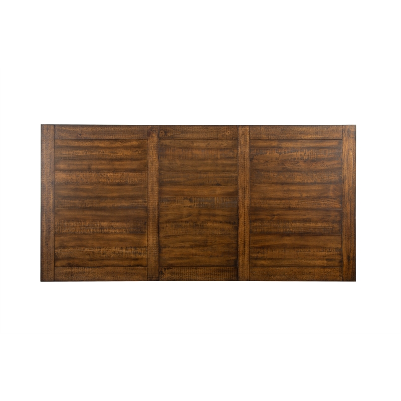Bowery Hill Counter Dining Table in Toasted Nutmeg with Extension Leaf