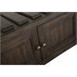 Bowery Hill Counter Dining Table in Graphite with Extension Leaf