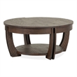 Bowery Hill Lift Top Storage Cocktail Table with Casters in Nutmeg