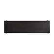 Bowery Hill Rectangular Sofa Table with 3 Drawers in Dark Briarsmoke