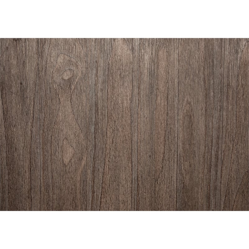 Bowery Hill 7-Drawer Bedroom Chest in Dark Umber With Marble Top