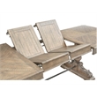 Bowery Hill Extendable Trestle Dining Table 81
