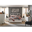 Bowery Hill Silo White 6-Drawer Dresser With Landscape Mirror