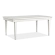 Bowery Hill Extendable Rectangular Dining Table 68