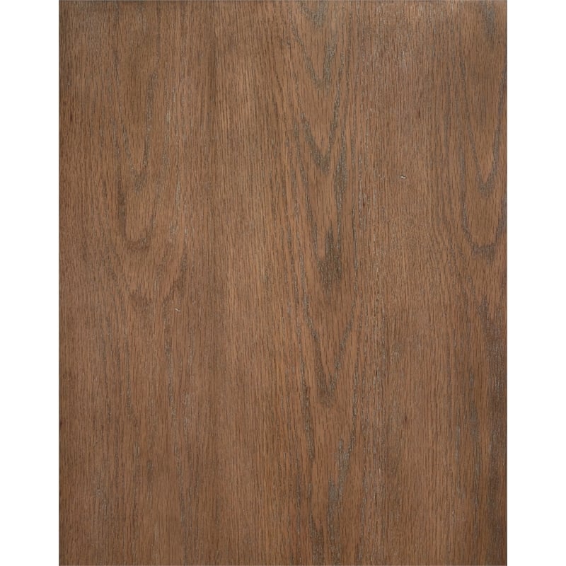 Bowery Hill Belgian Wheat/Coffee Bean 6-Drawer Dresser With Metal Base