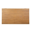 Bowery Hill Contemporary Rectangular Cocktail Table in Belgian Wheat