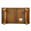 Bowery Hill Contemporary Rectangular Cocktail Table in Belgian Wheat