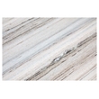 Bowery Hill Sierra Brown Door Console With Marble Top and Wire Management