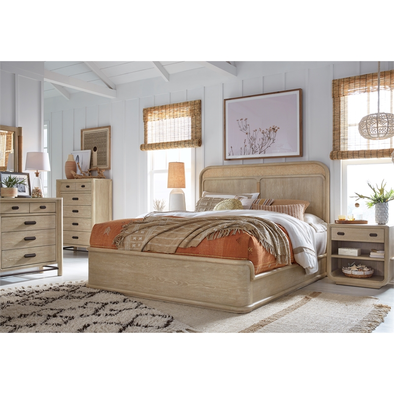 Bowery Hill 9-Drawer Bedroom Dresser in Sanibel Brown With Dark Bronze