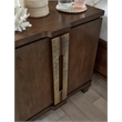 Bowery Hill Bachelor Chest in Spiced Rum With 2 Doors and Adjustable Shelf