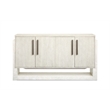 Bowery Hill Server in Misty Cloud With Wine Storage and 150 lb Capacity