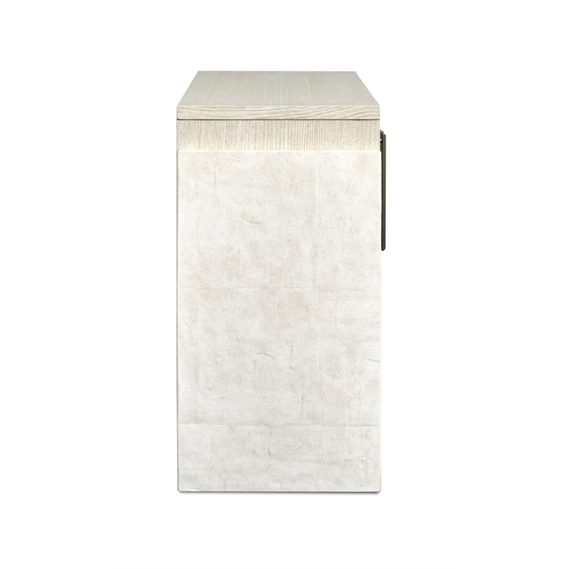 Bowery Hill Server in Misty Cloud With Wine Storage and 150 lb Capacity
