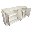 Bowery Hill Server in Misty Cloud With Wine Storage and 150 lb Capacity