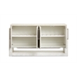 Bowery Hill Server in Misty Cloud With Wine Storage and 150 lb Capacity